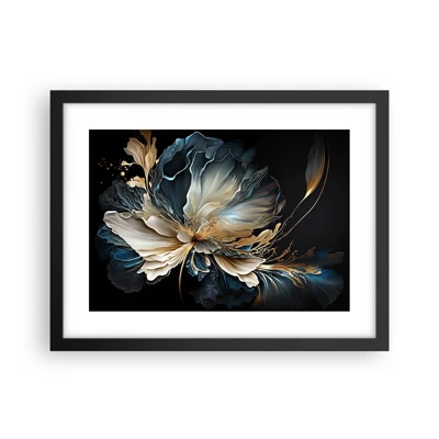 Poster in cornice nera - Fantastico fiore di felce - 40x30 cm