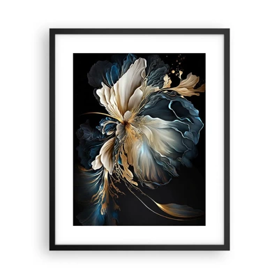 Poster in cornice nera - Fantastico fiore di felce - 40x50 cm