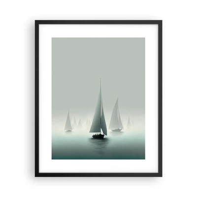 Poster in cornice nera - Fatte di nebbia - 40x50 cm