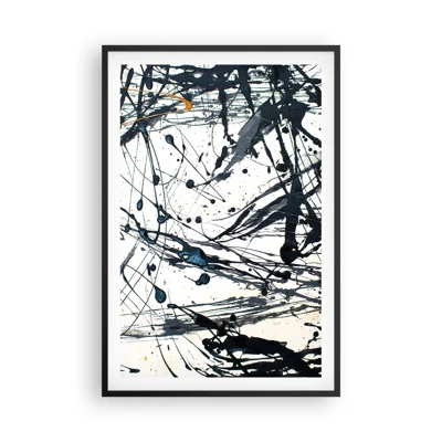 Poster in cornice nera - Ha senso o non ha senso? - 61x91 cm