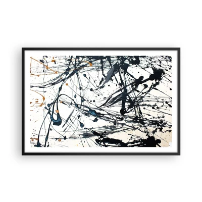 Poster in cornice nera - Ha senso o non ha senso? - 91x61 cm