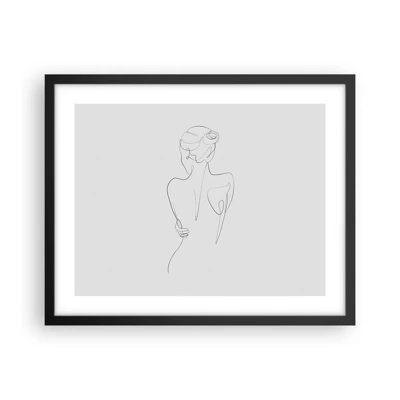 Poster in cornice nera - La musica del corpo - 50x40 cm