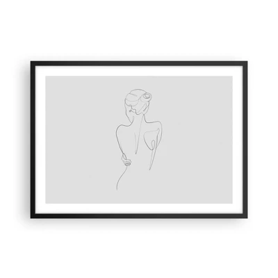 Poster in cornice nera - La musica del corpo - 70x50 cm