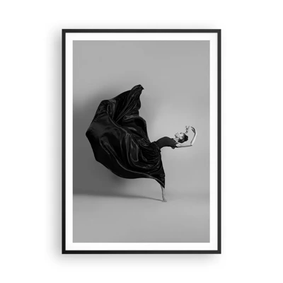 Poster in cornice nera - Musica alata - 70x100 cm