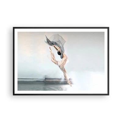 Poster in cornice nera - Nell'estasi della danza - 100x70 cm