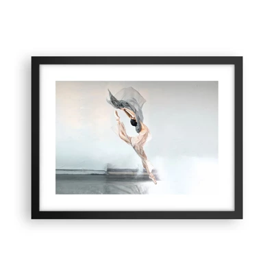 Poster in cornice nera - Nell'estasi della danza - 40x30 cm