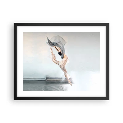 Poster in cornice nera - Nell'estasi della danza - 50x40 cm