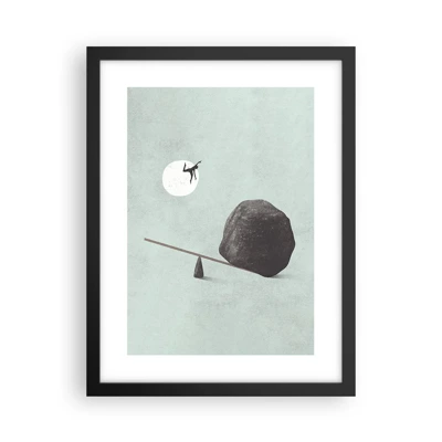 Poster in cornice nera - Sogno adempiuto - 30x40 cm