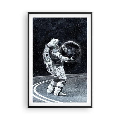 Poster in cornice nera - Sulla Via Lattea - 61x91 cm
