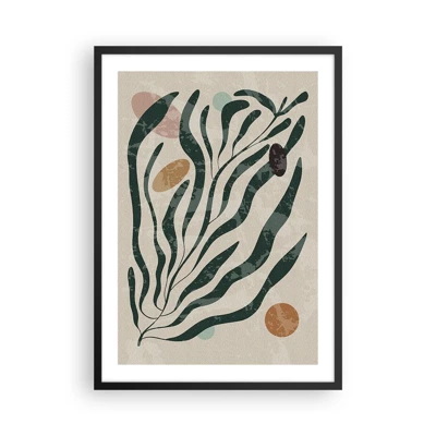 Poster in cornice nera - Tra il verde - 50x70 cm