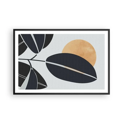 Poster in cornice nera - Un giorno rovente d'estate - 91x61 cm