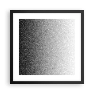 Poster in cornice nera - Verso la luce - 40x40 cm
