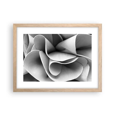 Poster in cornice rovere chiaro - Avviene nello spazio - 40x30 cm