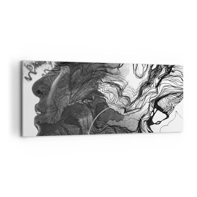 Quadro su tela - Stampe su Tela - Aggrovigliata nei sogni - 120x50 cm