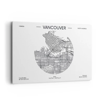 Quadro su tela - Stampe su Tela - Anatomia Vancouver - 120x80 cm