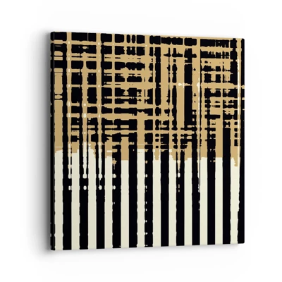 Quadro su tela - Stampe su Tela - Astrazione architettonica - 40x40 cm