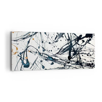 Quadro su tela - Stampe su Tela - Astrazione espressionistica - 120x50 cm