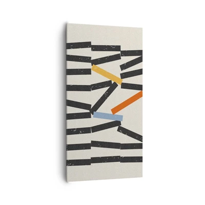 Quadro su tela - Stampe su Tela - Composizione: domino - 65x120 cm