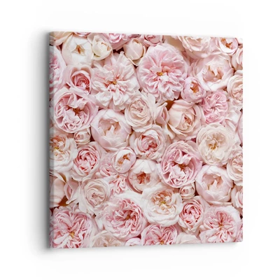 Quadro su tela - Stampe su Tela - Coperto di rose - 30x30 cm