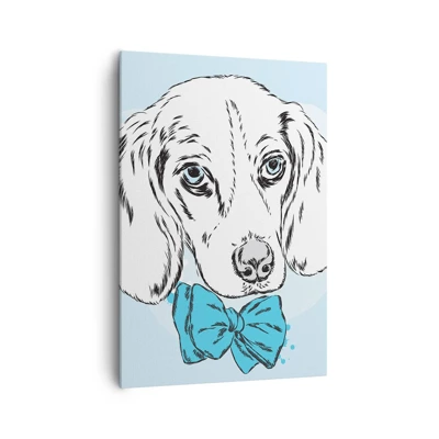 Quadro su tela - Stampe su Tela - Eleganza canina - 70x100 cm