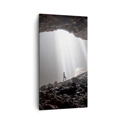 Quadro su tela - Stampe su Tela - Grotta luminosa - 45x80 cm