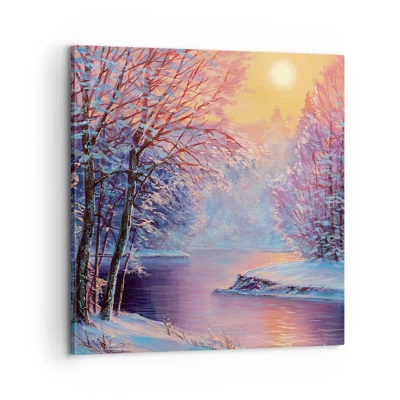 Quadro su tela - Stampe su Tela - I colori dell'inverno - 60x60 cm