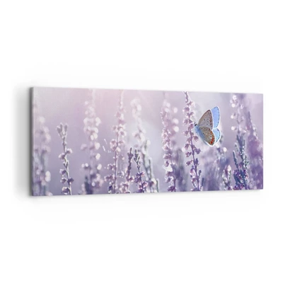 Quadro su tela - Stampe su Tela - Il bacio della farfalla - 120x50 cm