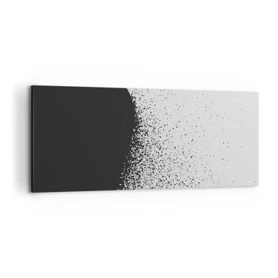 Quadro su tela - Stampe su Tela - Il movimento delle particelle - 120x50 cm