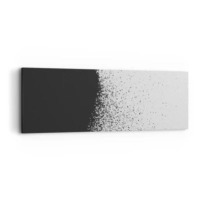 Quadro su tela - Stampe su Tela - Il movimento delle particelle - 90x30 cm