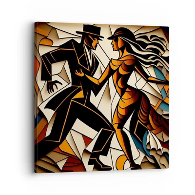 Quadro su tela - Stampe su Tela - La danza della passione - 30x30 cm