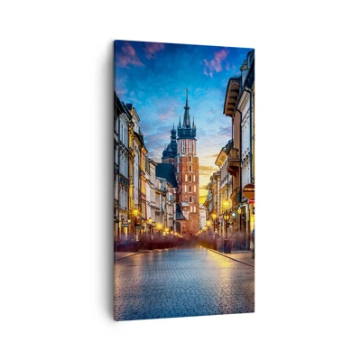 Quadro su tela - Stampe su Tela - La magia di Cracovia - 45x80 cm