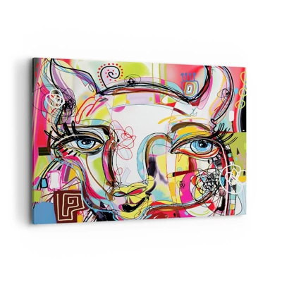 Quadro su tela - Stampe su Tela - La ricchezza della natura felina - 100x70 cm
