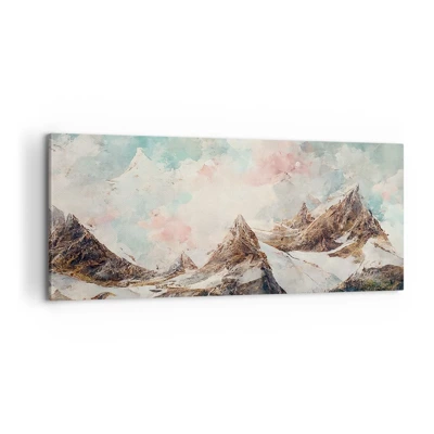 Quadro su tela - Stampe su Tela - Lame di roccia - 100x40 cm