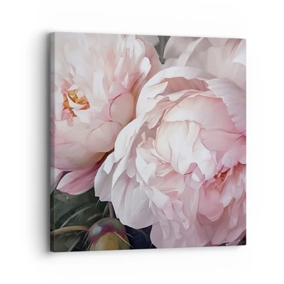 Quadro su tela - Stampe su Tela - L'attimo della fioritura - 30x30 cm
