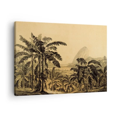 Quadro su tela - Stampe su Tela - Nel clima coloniale - 70x50 cm