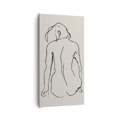 Quadro su tela - Stampe su Tela - Nudo di ragazza - 65x120 cm
