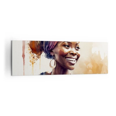 Quadro su tela - Stampe su Tela - Regina africana - 160x50 cm
