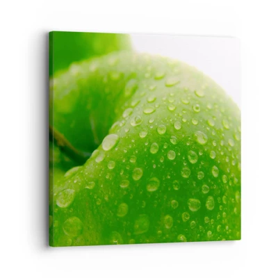 Quadro su tela - Stampe su Tela - Rinfrescante verde freschezza - 30x30 cm