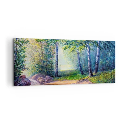 Quadro su tela - Stampe su Tela - Scena di beatitudine - 100x40 cm