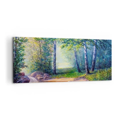 Quadro su tela - Stampe su Tela - Scena di beatitudine - 120x50 cm