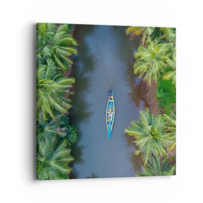 Quadro su tela - Stampe su Tela - Sul percorso tropicale - 40x40 cm