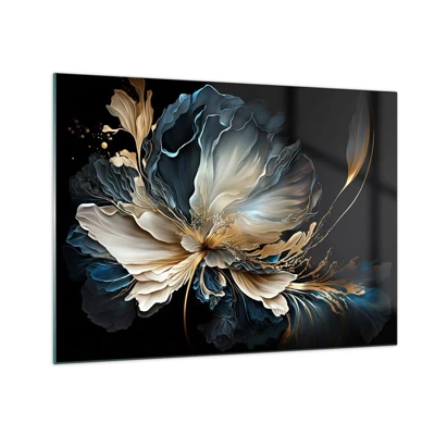 Quadro su vetro - Fantastico fiore di felce - 70x50 cm