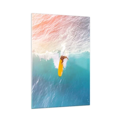 Quadro su vetro - Il cavaliere dell'oceano - 70x100 cm
