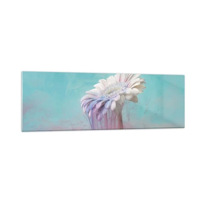 Quadro su vetro - L'aldilà dei fiori - 160x50 cm