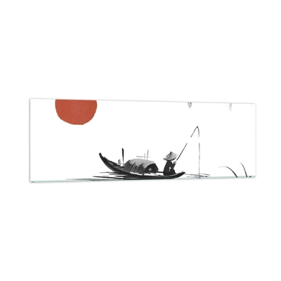 Quadro su vetro - Pomeriggio asiatico - 160x50 cm