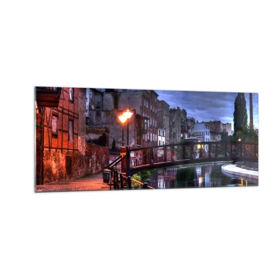 Quadro su vetro - Questa Bydgoszcz non la conosci - 100x40 cm