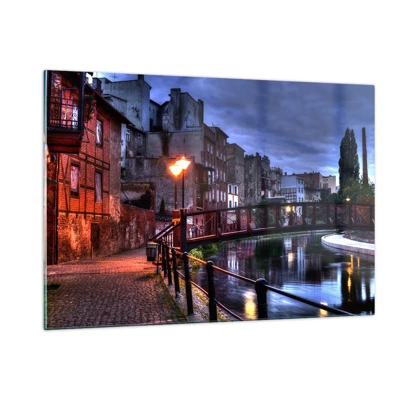 Quadro su vetro - Questa Bydgoszcz non la conosci - 120x80 cm