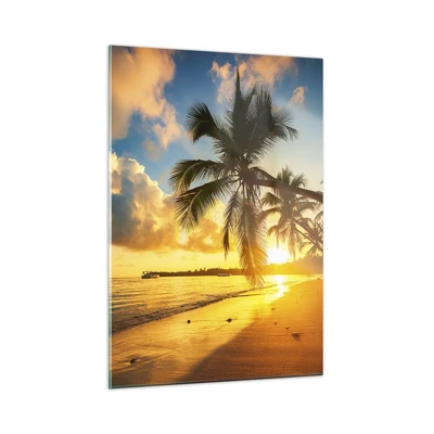 Quadro su vetro - Sogno dei Caraibi - 50x70 cm