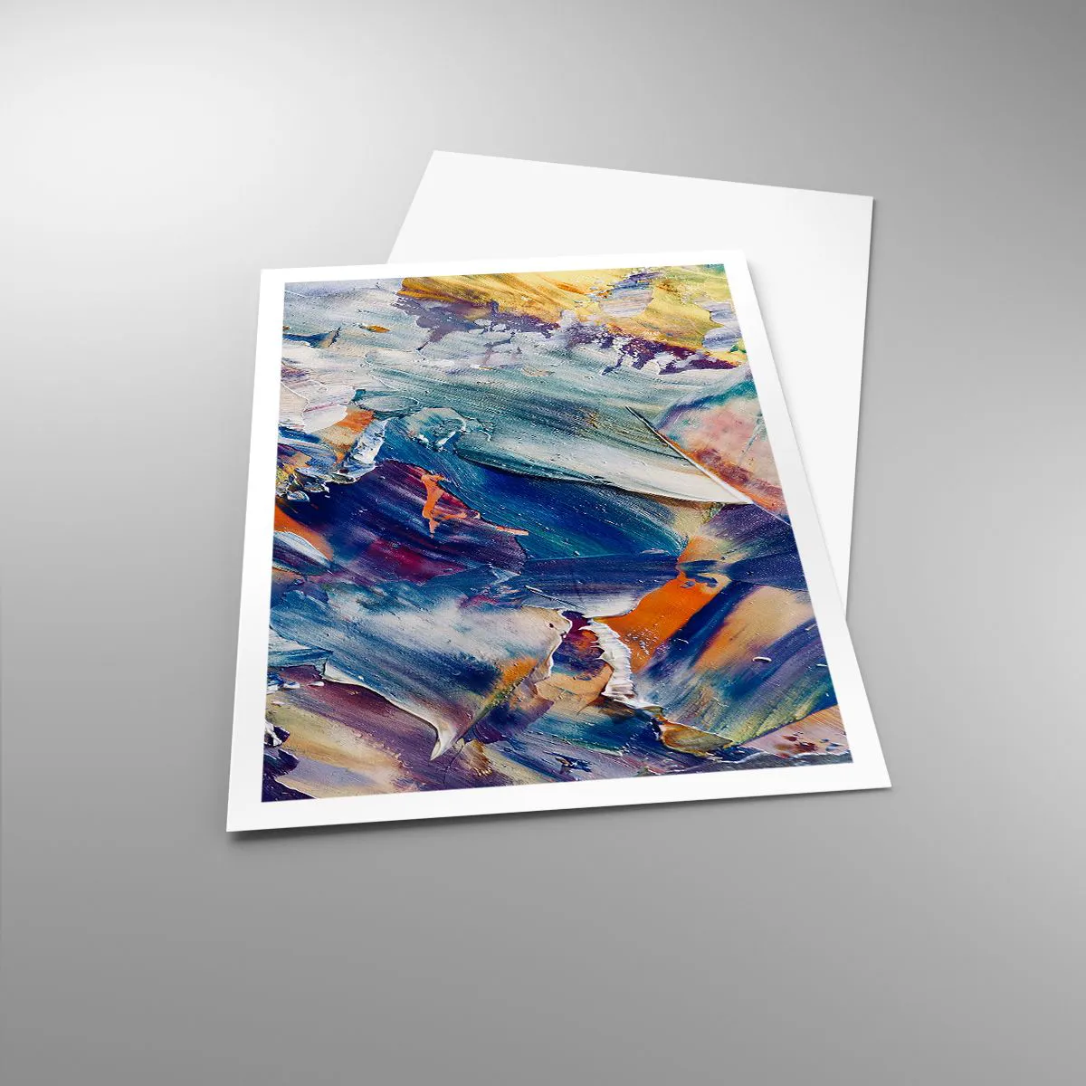 Poster Arttor 70x100 cm - La confusione del colore - Astrazione, Arte, La  Pittura, Spazzola, Arte Moderna, Per il Salotto, Per la Camera da letto