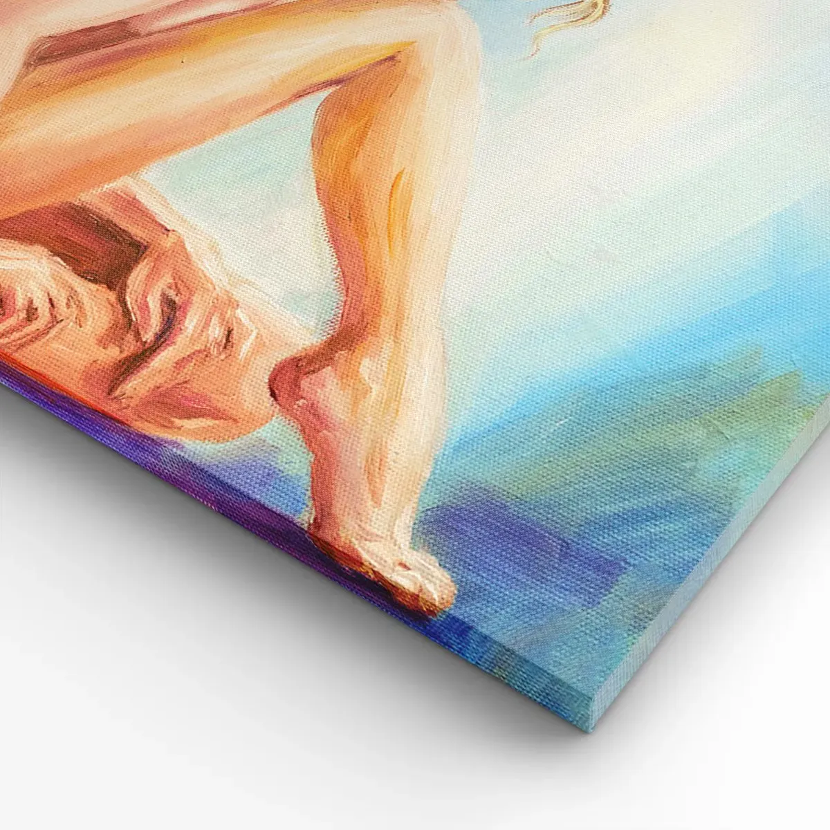 Quadro su tela 30x30 cm - Nudo di giovane - Arttor - Negozio con  decorazioni da parete